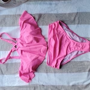 HOT PINK MEDIUM TWO PIECE BIKINI